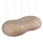 Große Design Hängeleuchte CLOUD von David Trubridge in Bambus natur große Design Hängeleuchte aus Bambus natur - CLOUD von David Trubridge