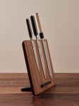 Noyer - KNIFE BLOCK Messerblock magnetisch aus Nussbaumholz