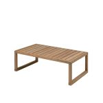 Outdoor Couchtisch aus Teakholz -VIRKELYST TABLE von Skagerak