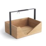 Design Zeitschriftenablage in Eiche natur - CARRIE von The Oak Men