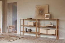 offenes Regal aus Holz - LEAF SHELF von Form and Refine