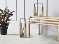 Laterne aus Glas und Holz - SQUARE LANTERN von Andersen Furniture