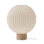 runde Design Tischleuchte mit Lampenschirm aus Papier Model 375 Medium von LE KLINT