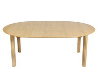 Runder Esstisch aus Eichenholz in geölt ausziehbar - Der Comfort Circle Dining Table von Umage