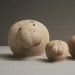 HIBO HIPPOPOTAMUS von WOUD - Nilpferd Tierfiguren aus Holz