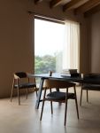 Bequem am Esstisch sitzen mit den AC2 Stühlen aus hochwertigem Eichenholz von Anderson Furniture Designer Esszimmerstuhl aus Eiche in geräuchert & geölt - AC2 CHAIR Andersen Furniture