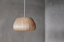 moderne Pendelleuchte aus Holz - TR19 von Tom Rossau