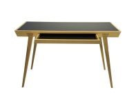 moderner Schreibtisch mit Schublade aus Holz und Linoleum - DESK von Jan Kurtz