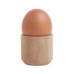Hochwertiger Eierbecher EGG ME von EKTA LIVING in der Variante Eiche geölt Egg Me von Ekta Living Holz Eierbecher
