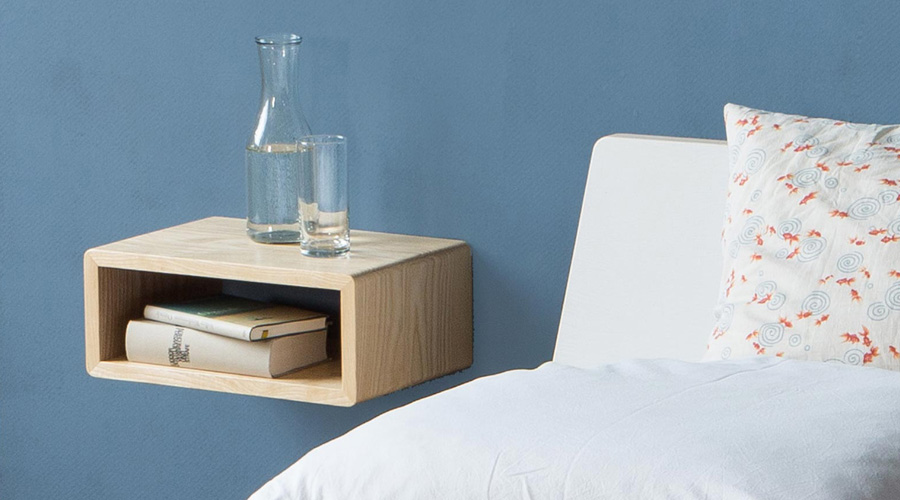 Nachttisch Regal Hängend