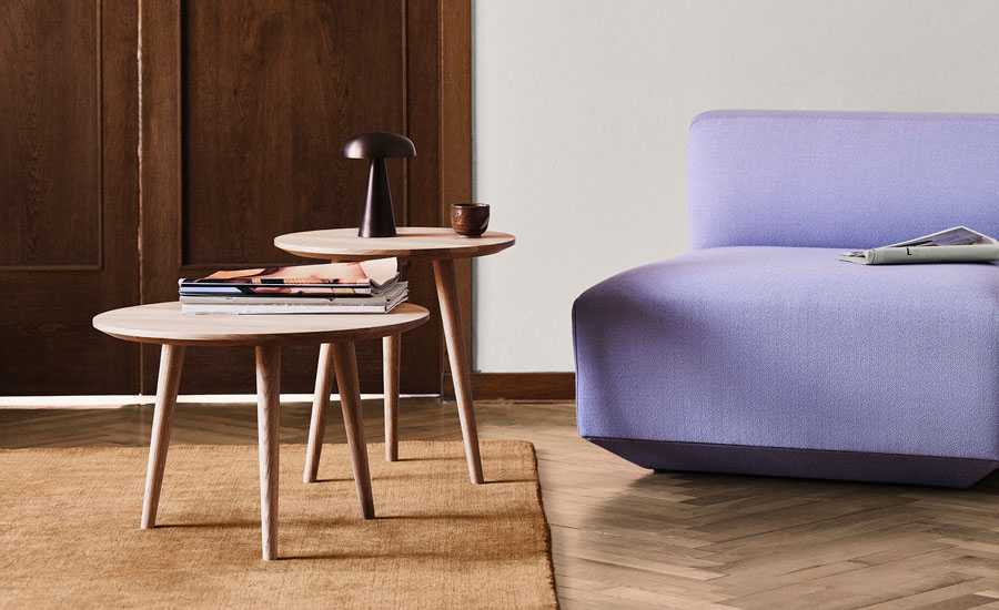 Runder Beistelltisch IN BETWEEN SK13 von &tradition | HolzDesignPur