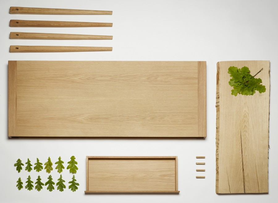 Couchtisch hoch POET COFFEE TABLE von Nordic Tales I HolzDesignPur