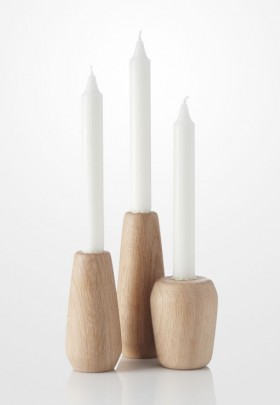 3er-Set Kerzenständer TORSO
