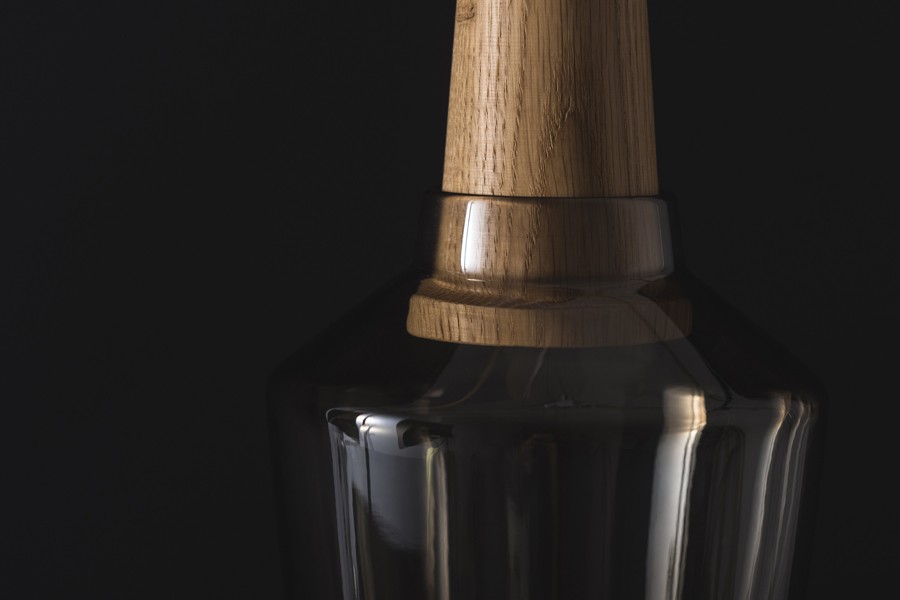 Glas Pendelleuchte INDUSTRIAL 15/16P von dreizehngrad I HolzDesignPur