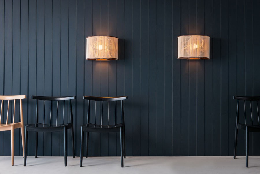 Designer wandleuchten aus holz i holzdesignpur Design wandleuchten wohnzimmer