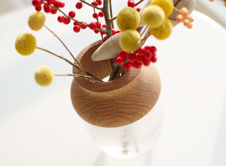 Dänische Kerzenständer Holz ~ Startseite > WOHNACCESSOIRES > VASEN > SYMBIOSIS Vase Dänische Kerzenständer Holz ~ Startseite > WOHNACCESSOIRES > VASEN > SYMBIOSIS Vase