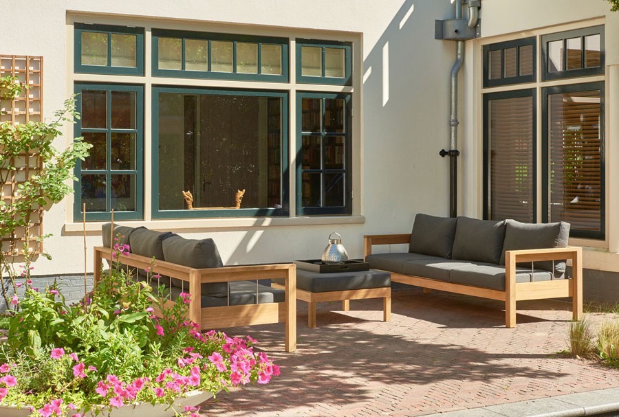 Gartensofa MAXIMA aus Holz von Traditional Teak | HolzDesignPur