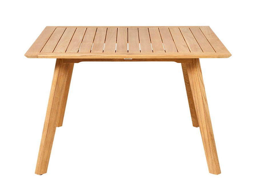 Gartentisch LUNA aus Holz quadratisch von Traditional Teak HolzDesignPur