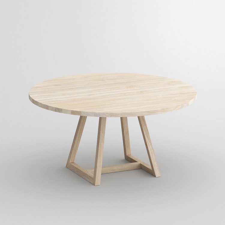 Runder Esstisch MARGO aus Massivholz von vitamin design | HolzDesignPur