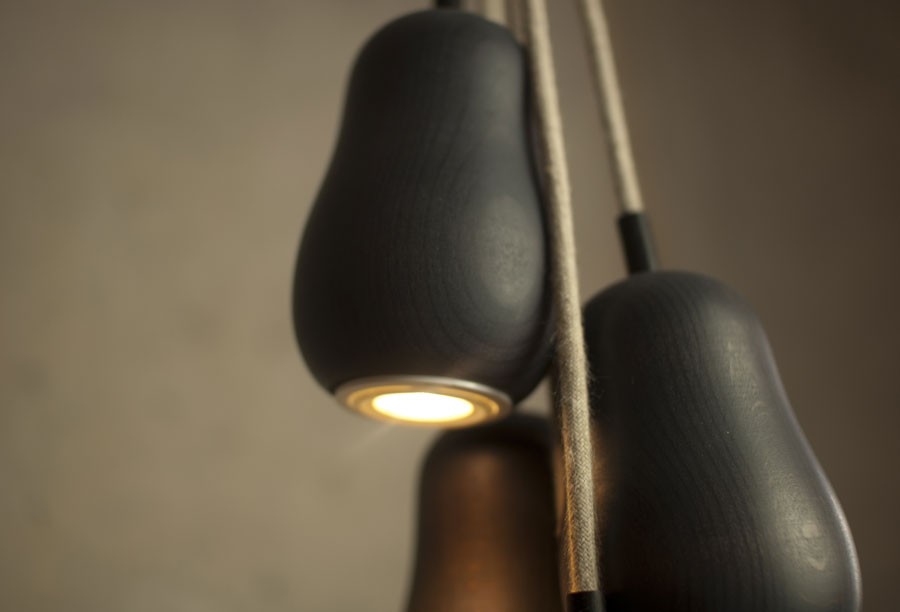 Lampe aus einzelnen Glühbirnen - BABULA