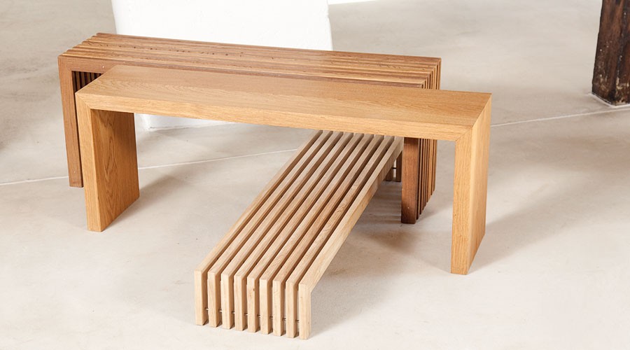 Sitzbank modern BANK von Raumgestalt HolzDesignPur