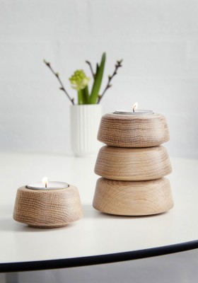 Teelichthalter SPRUCE 4er-Set