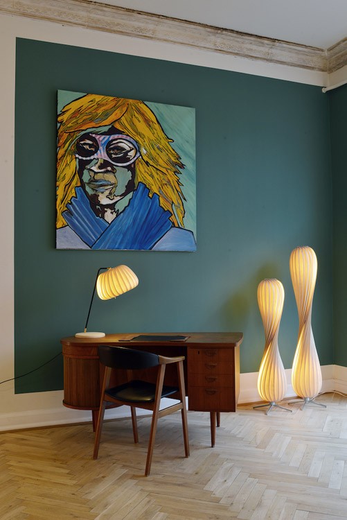 Moderne Stehlampe TR7 (L) - 145 cm - von Tom Rossau