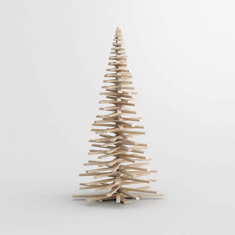 Tannenbaum Aus Holz Tree Von Vitamin Design Holzdesignpur
