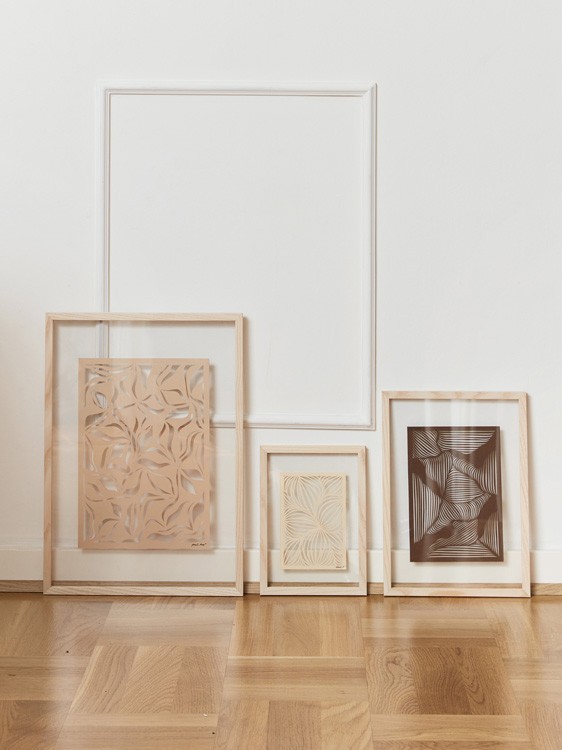 Bilderrahmen aus Holz und Glas FRAME von Moebe I HolzDesignPur