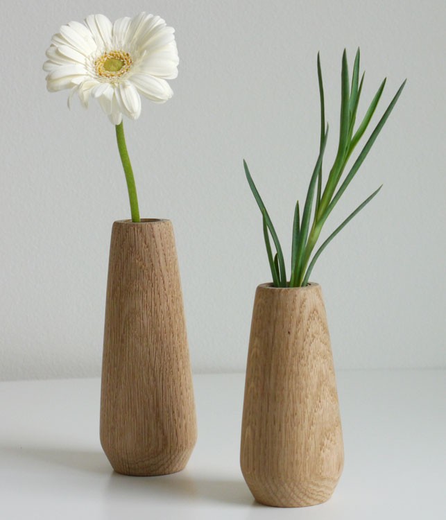 Produktbeschreibung Deko Vase TORSO von applicata Dänische Kerzenständer Holz ~ Produktbeschreibung Deko Vase TORSO von applicata