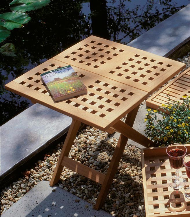 Kleiner Balkontisch LILLY von Traditional Teak I HolzDesignPur
