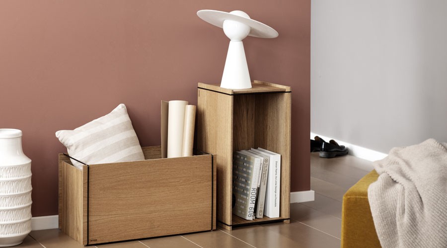 Aufbewahrungsbox aus Eiche STORAGE BOX von Moebe | HolzDesignPur