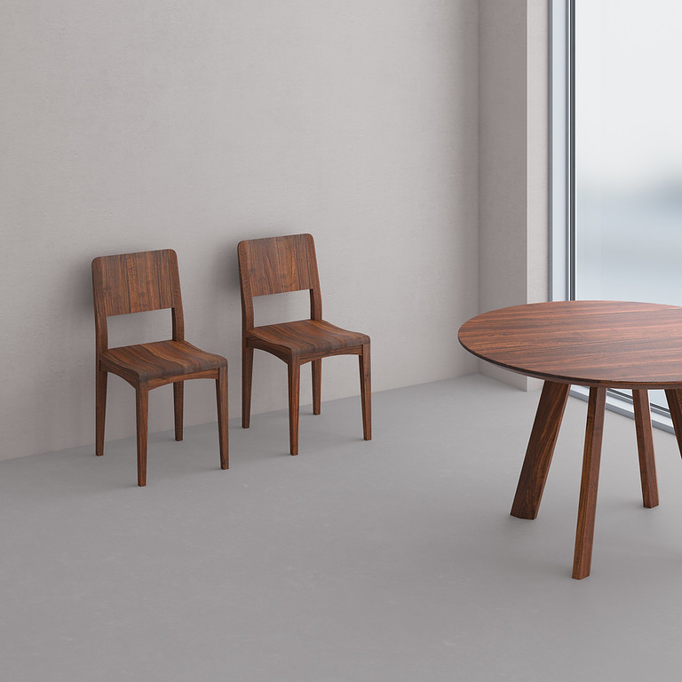 Massivholz Stuhl INTUS von vitamin design | HolzDesignPur